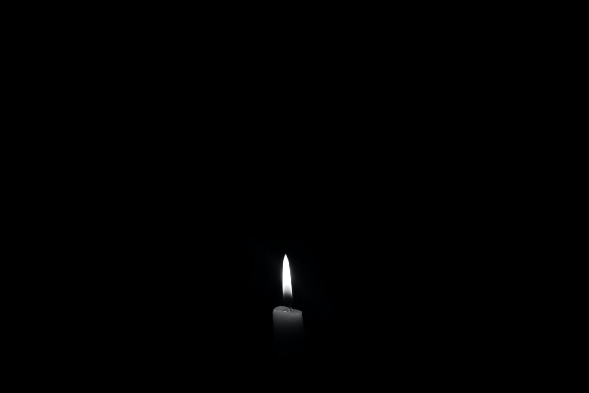 shadows of a candle